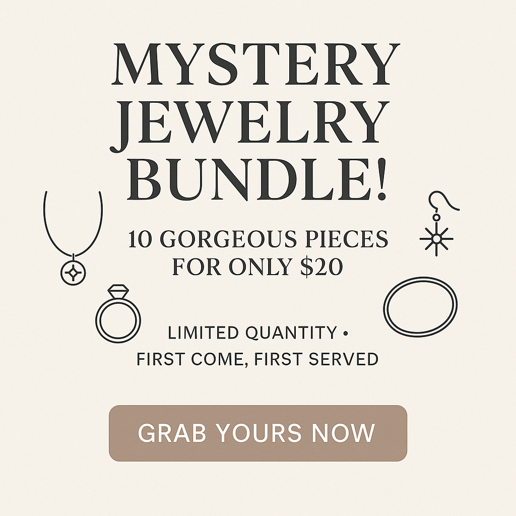 Mystery Jewelry Bundle (10 Pieces) – Only $20!