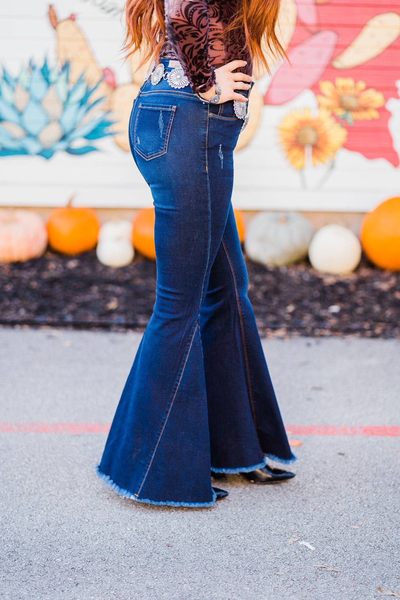 For My Time Flare Jeans - Middle West Apparel
