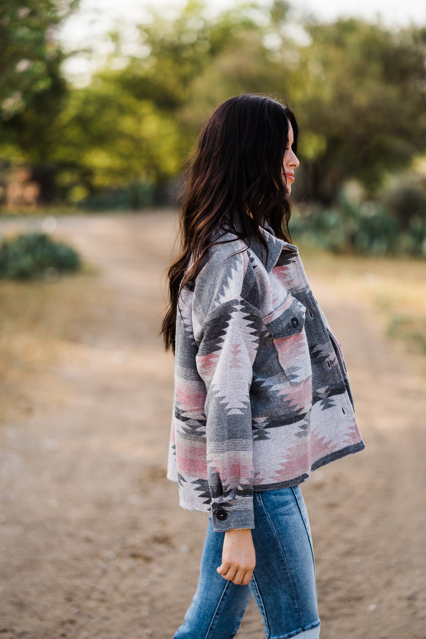 The Come Back Aztec Jacket - Middle West Apparel
