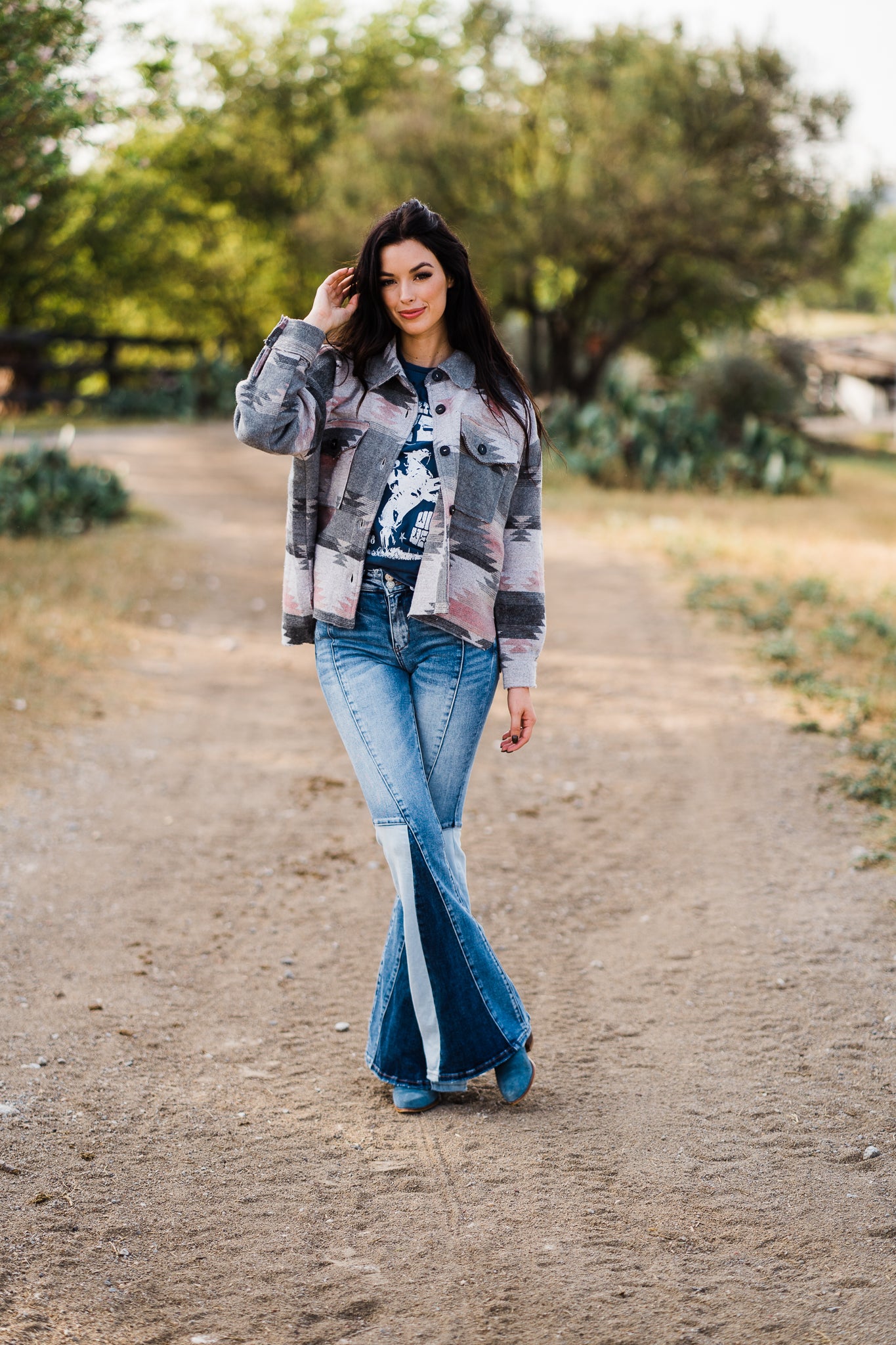 The Come Back Aztec Jacket - Middle West Apparel