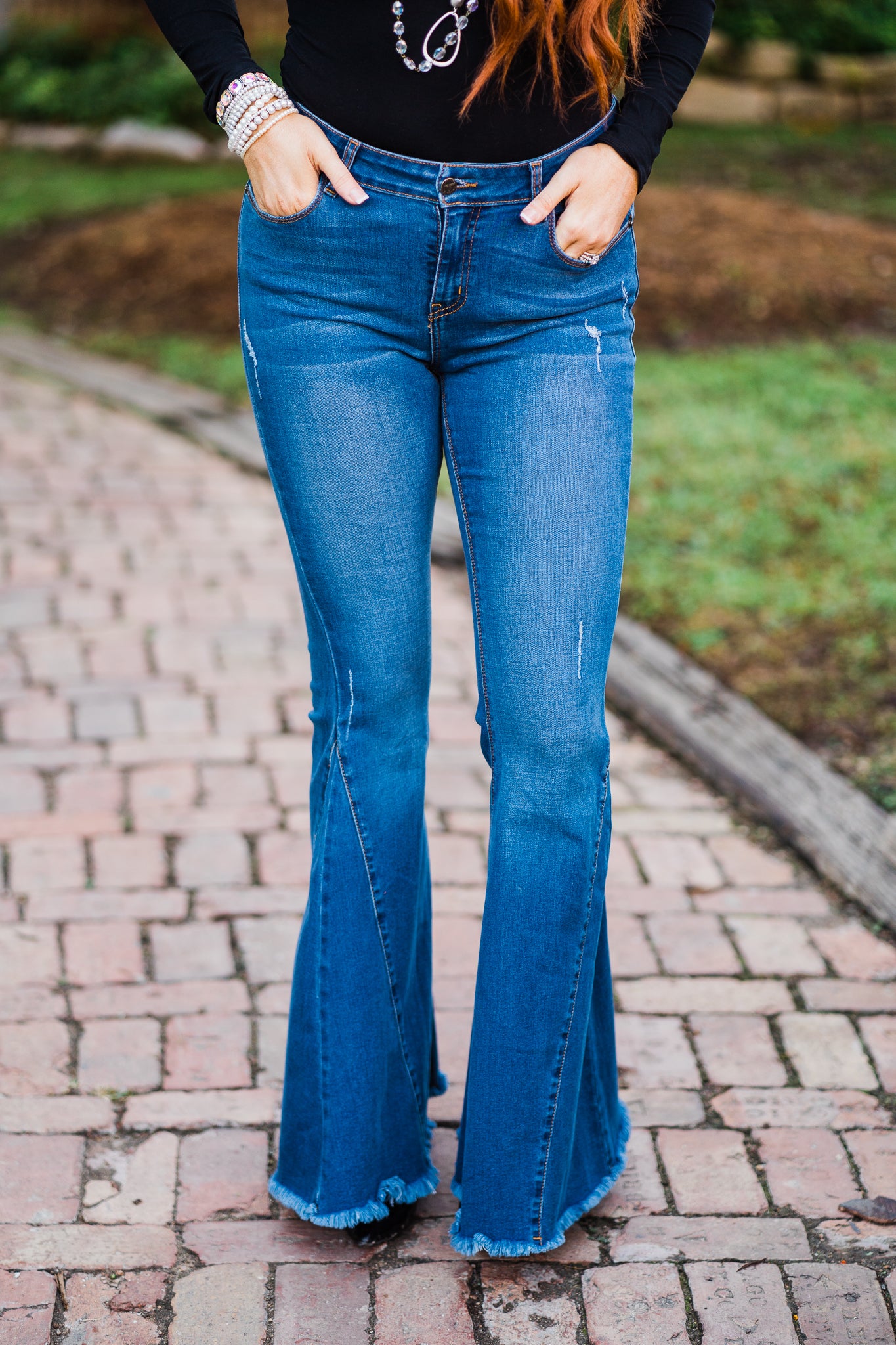 For My Time Flare Jeans - Middle West Apparel