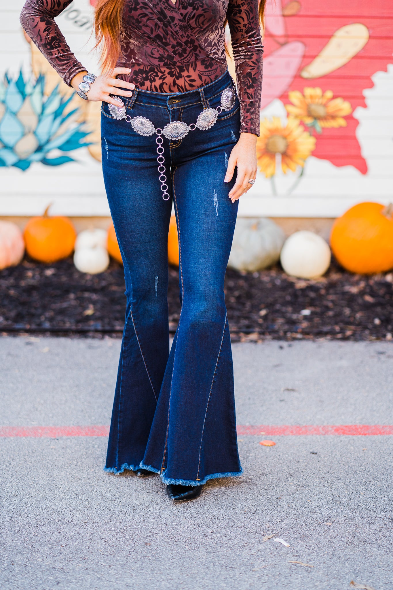 For My Time Flare Jeans - Middle West Apparel