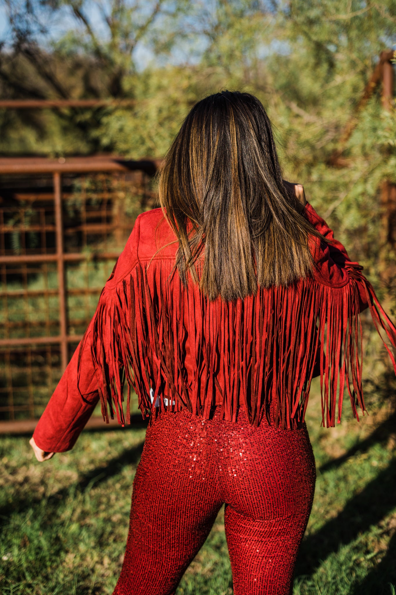 Double Down Fringe Jacket - Middle West Apparel