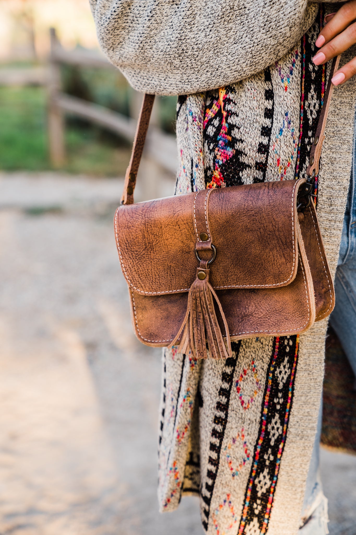 Merciless Traveler Leather Bag - Middle West Apparel