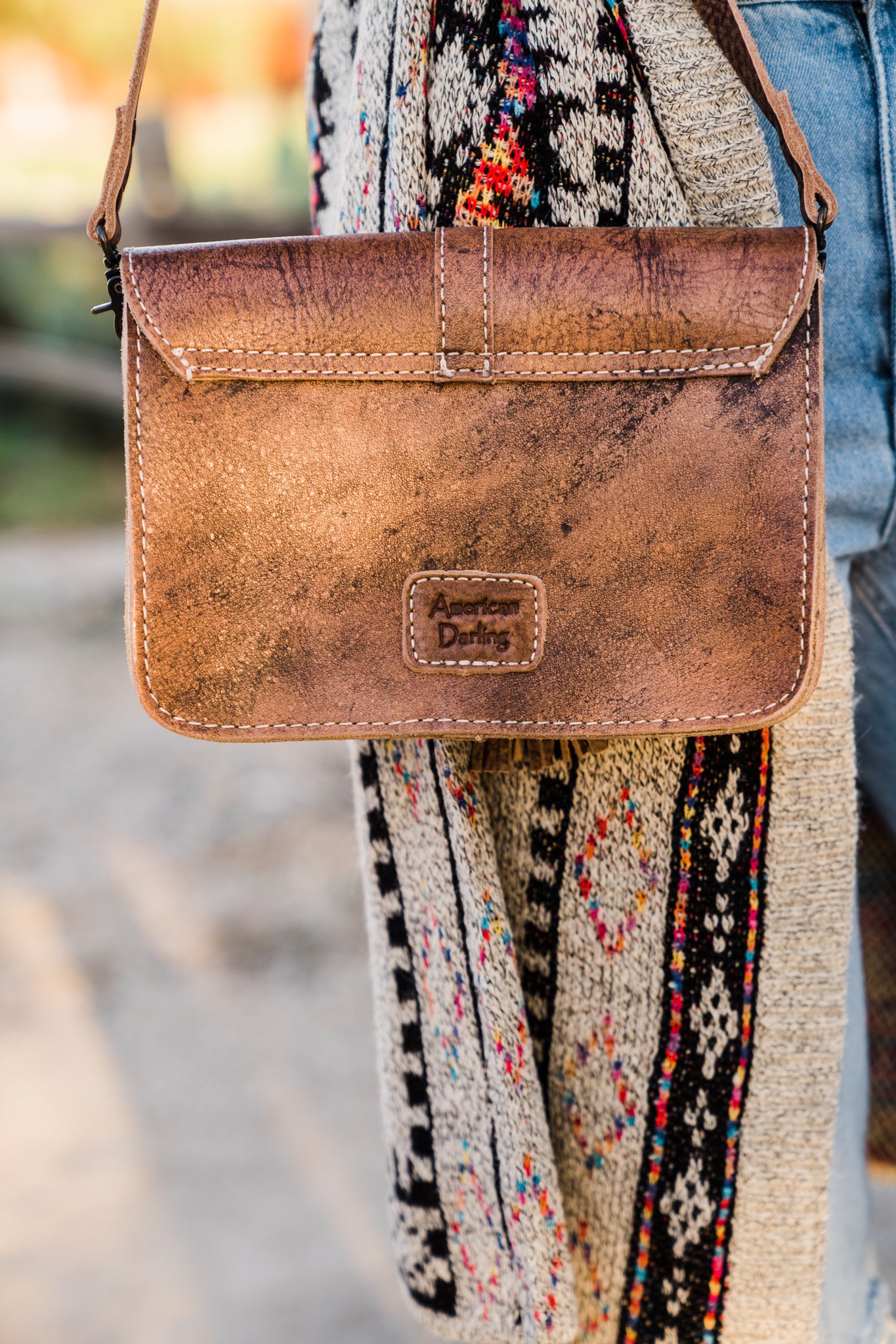Merciless Traveler Leather Bag - Middle West Apparel