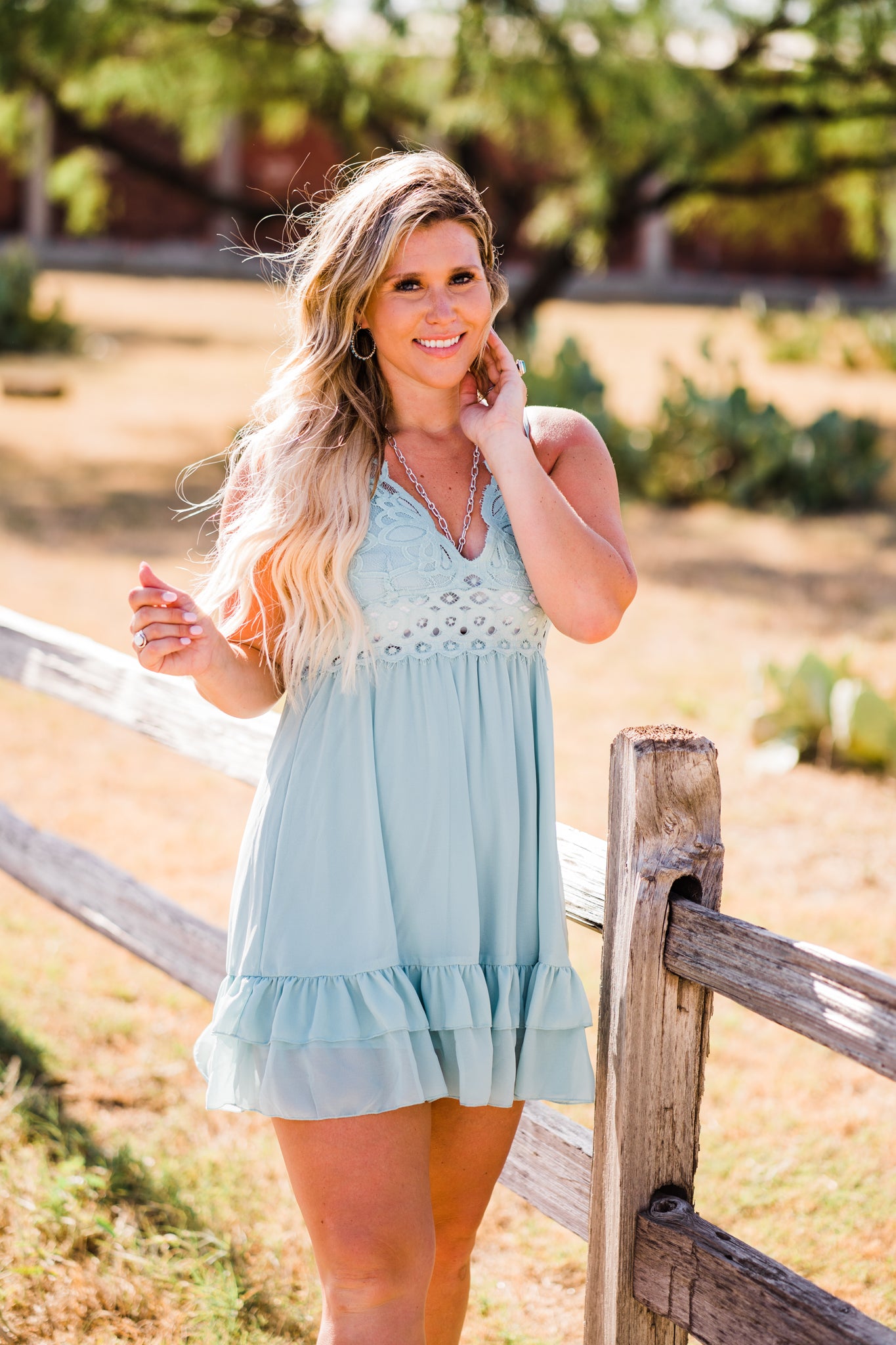 Good Days V-neck Dress - Fashion Dresses | Middle West Apparel