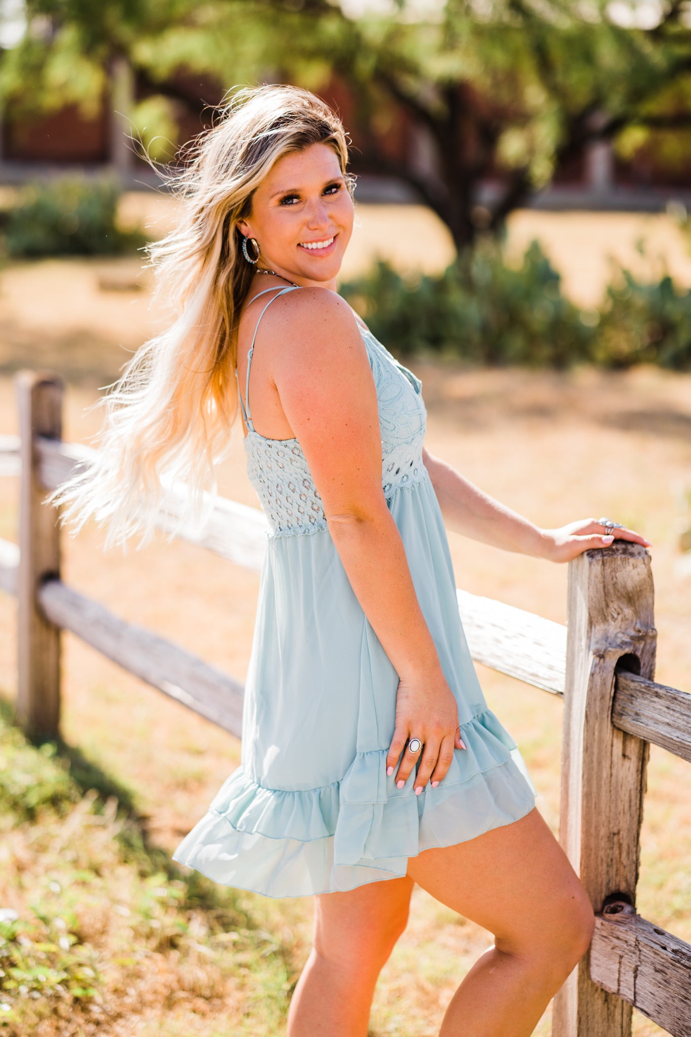 Good Days V-neck Dress - Middle West Apparel