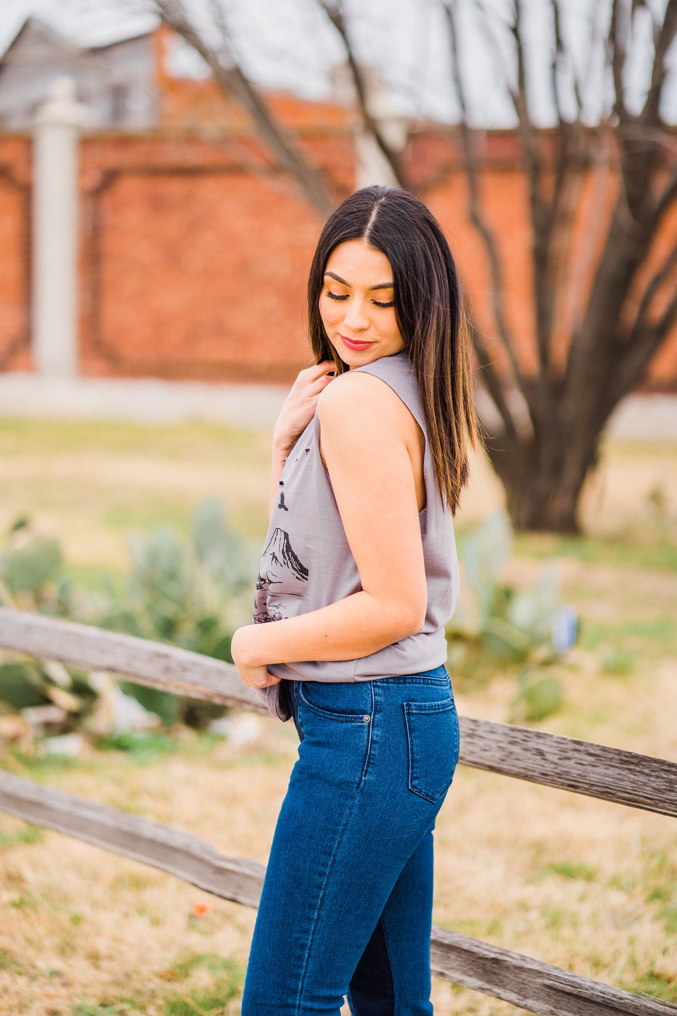 My Cowboy Days Tank - Middle West Apparel