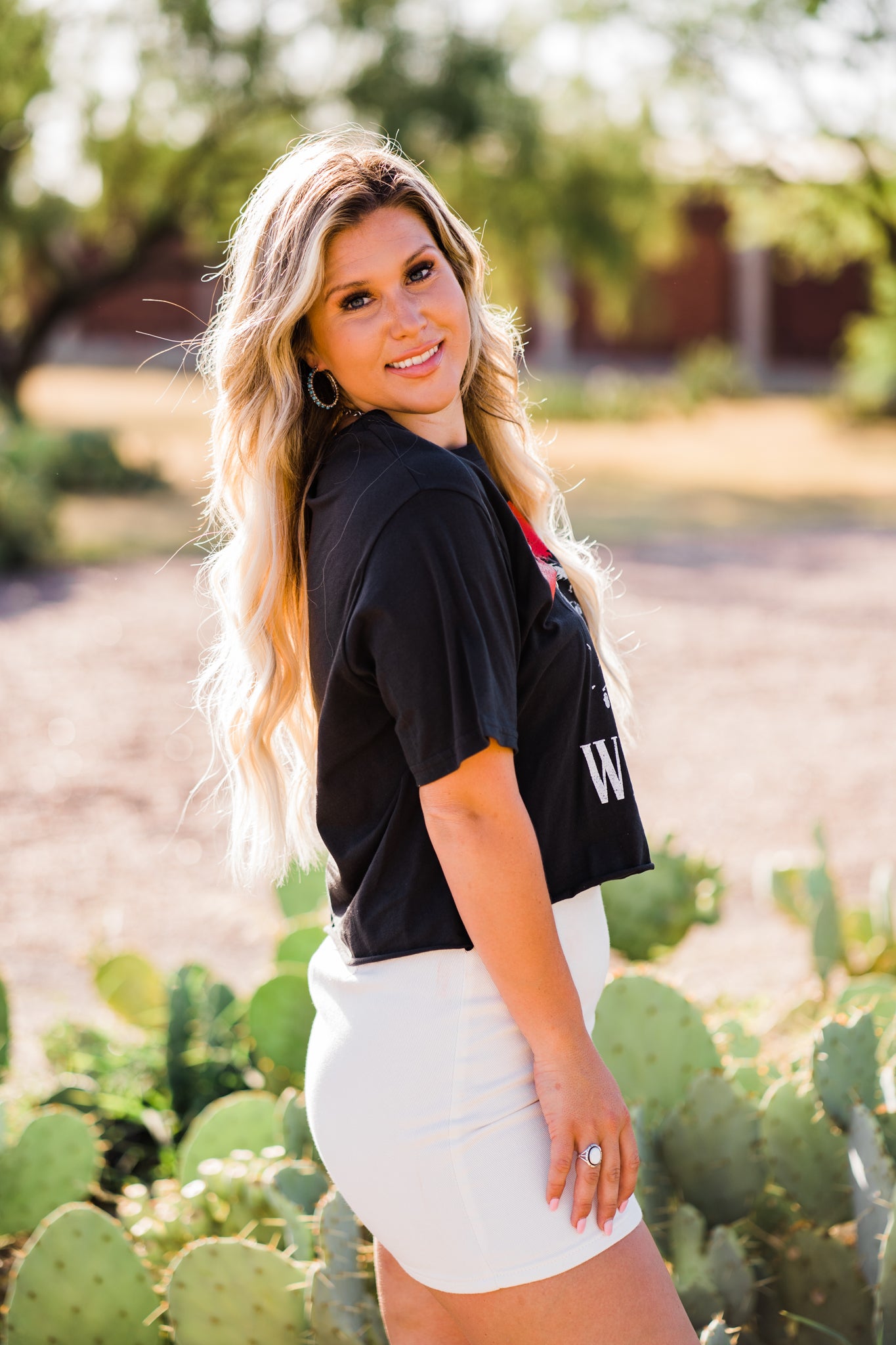 Bucking Wild West Tee - Black - Middle West Apparel