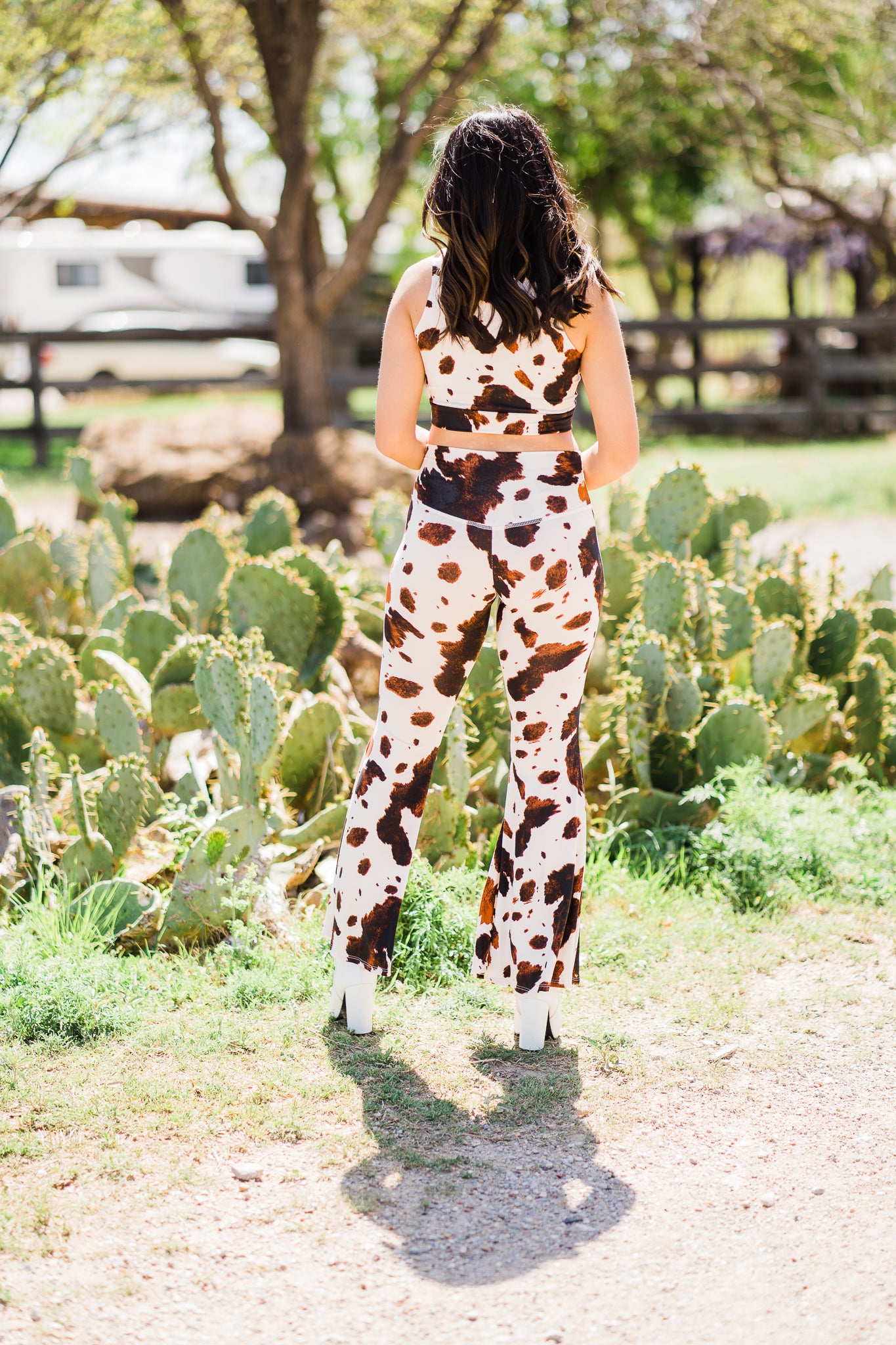 Cow Vibes Active Set - Middle West Apparel