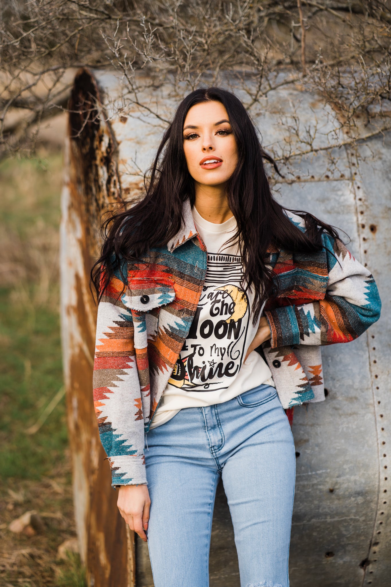 Wild One Cropped Jacket - Middle West Apparel