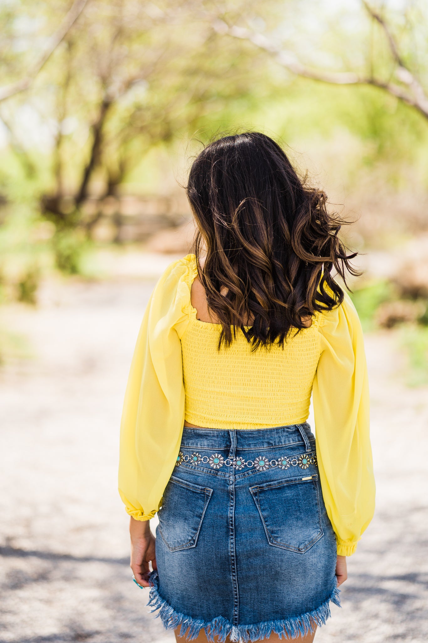 See You Later Crop Top - Middle West Apparel