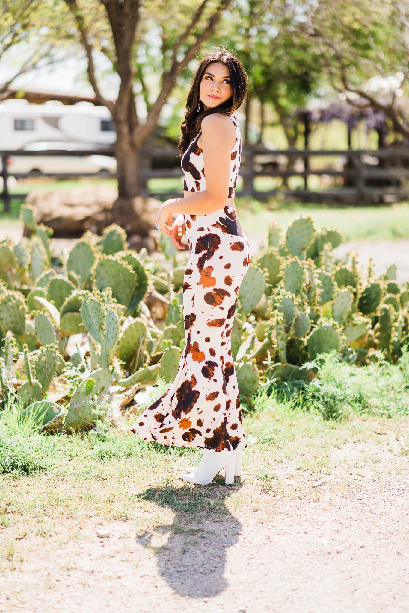 Cow Vibes Active Set - Middle West Apparel