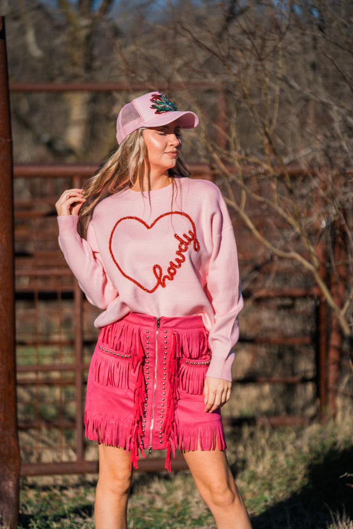 Had Me At Howdy Sweater - Middle West Apparel