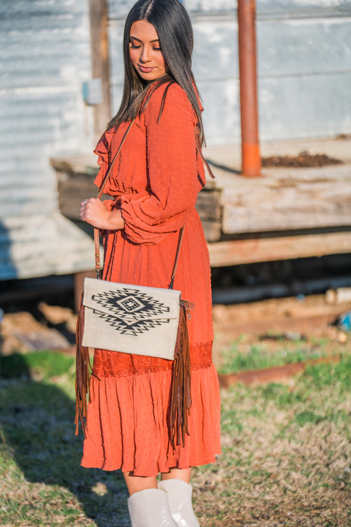 Cute and Clever Aztec Purse - Middle West Apparel