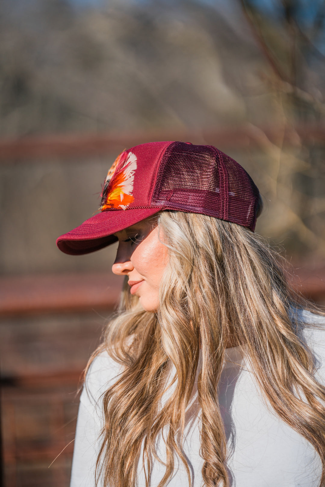 Ruffle Their Feathers Trucker Cap - Middle West Apparel