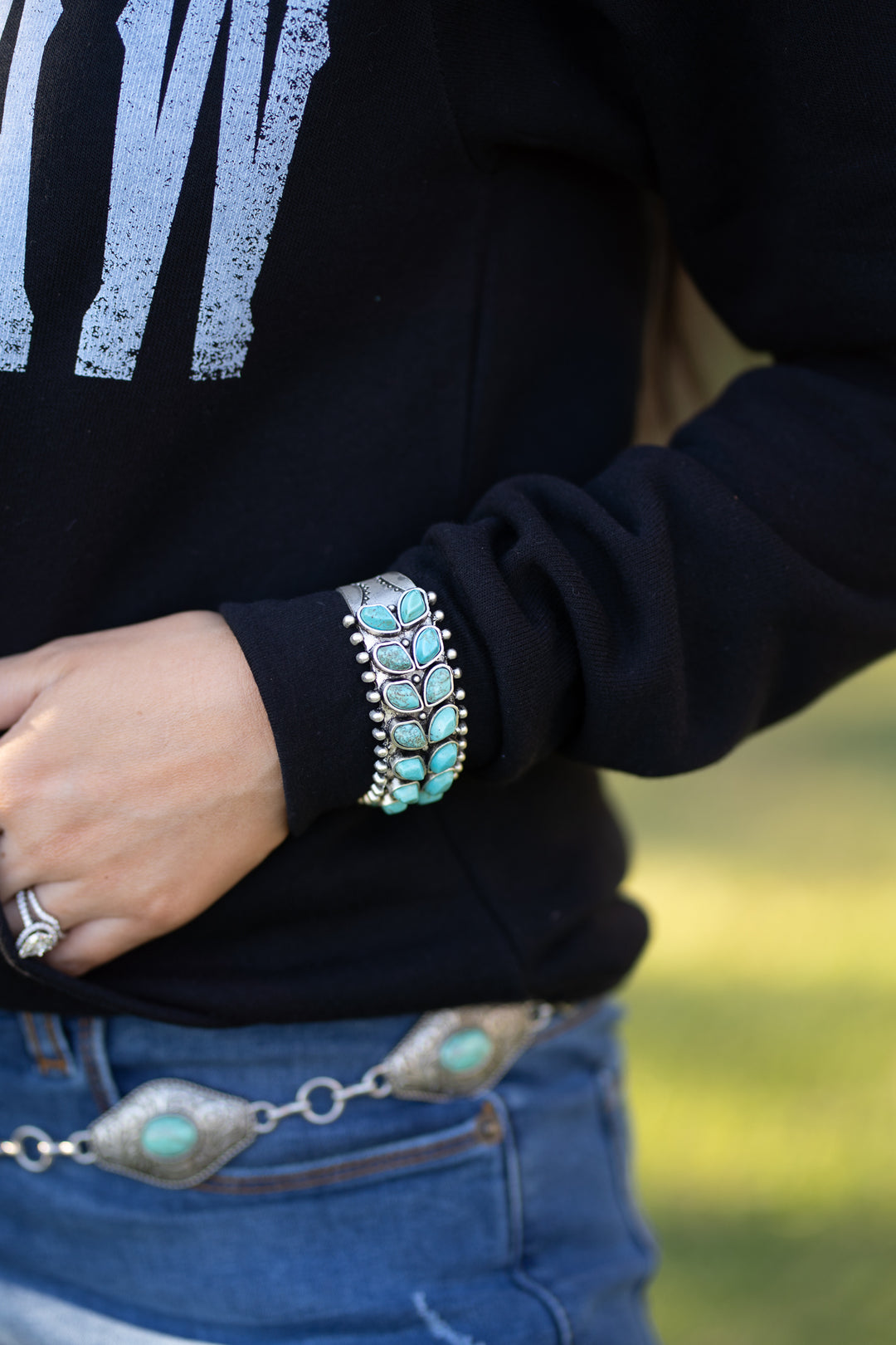 Lost Stones Cuff Bracelet - Middle West Apparel