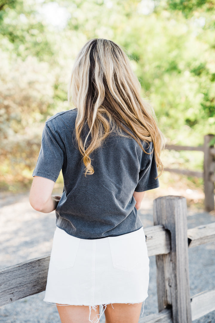 Let's Go Girls Cropped Tee - Middle West Apparel