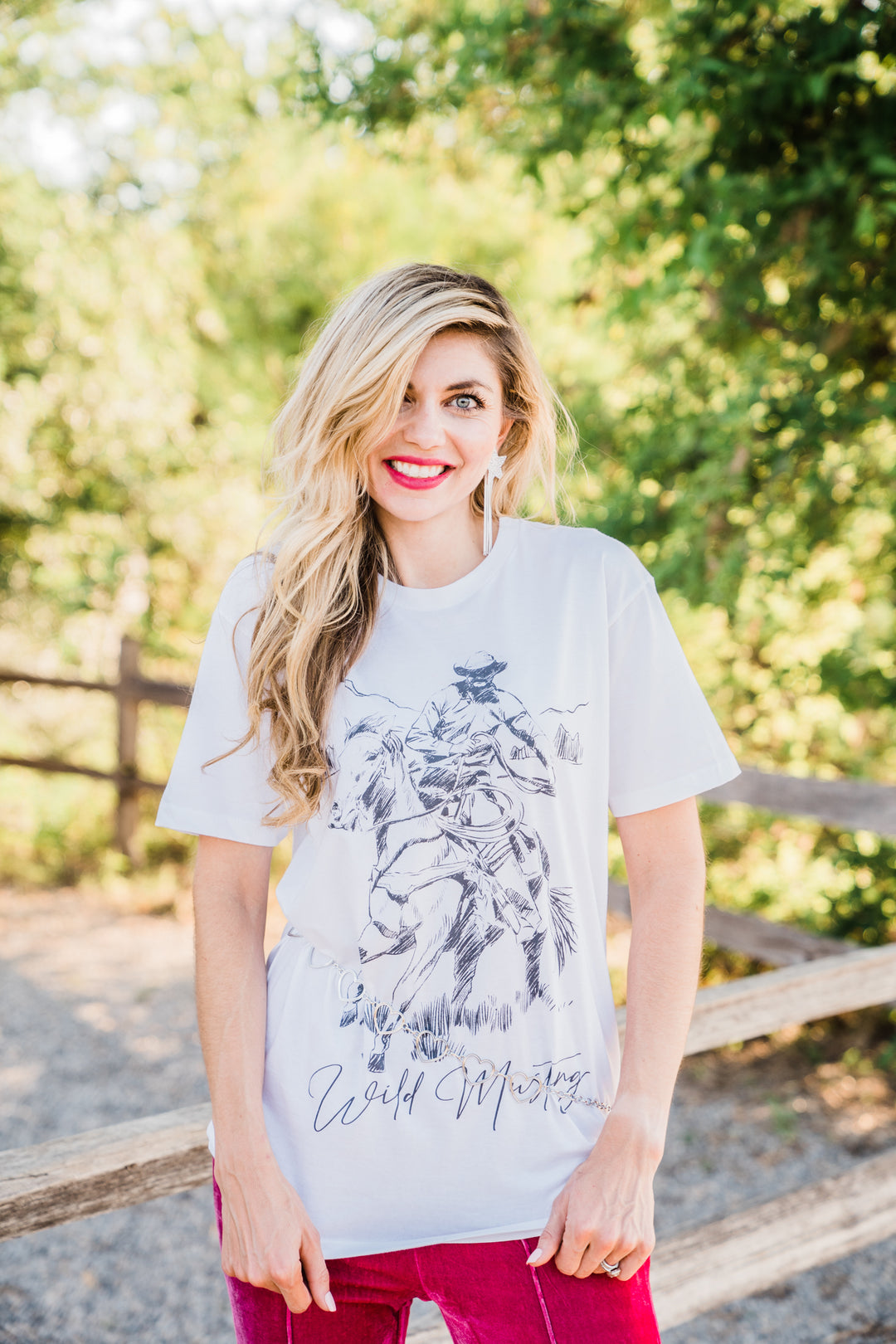 Pure Wild Cowboy Tee - Middle West Apparel