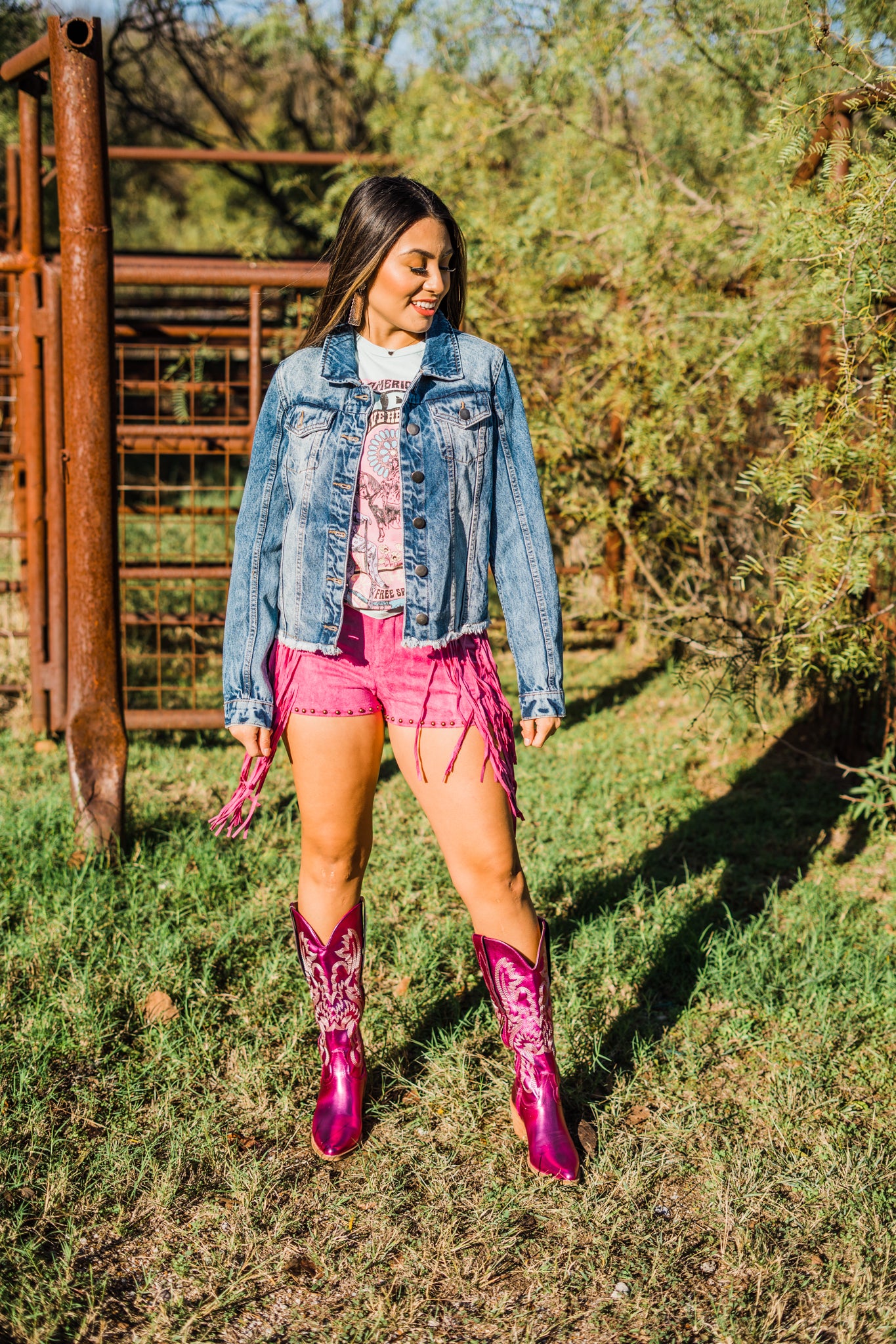 Dolly We Trust Denim Jacket - Middle West Apparel