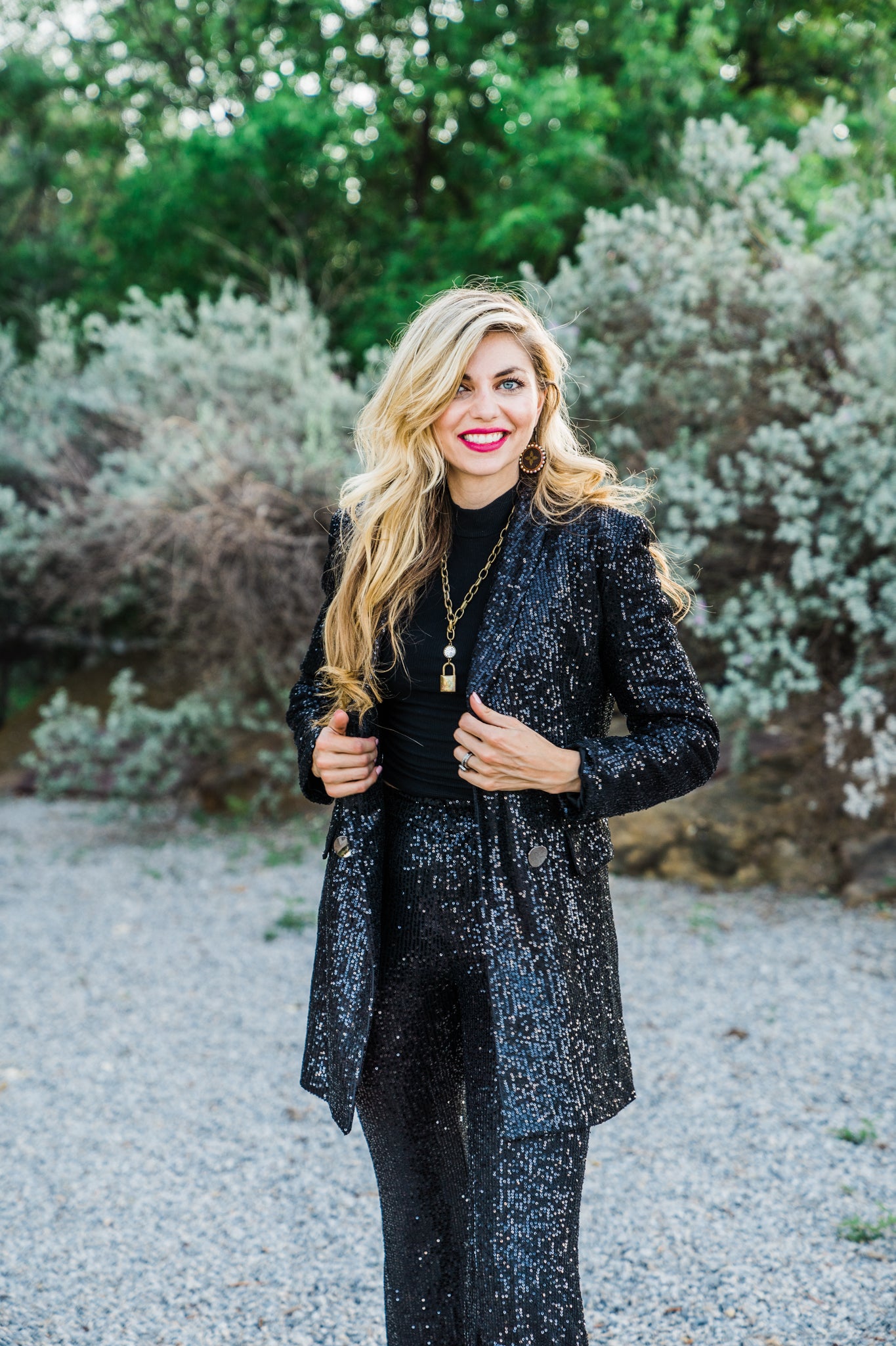 Ready For Business Sequin Blazer - Middle West Apparel