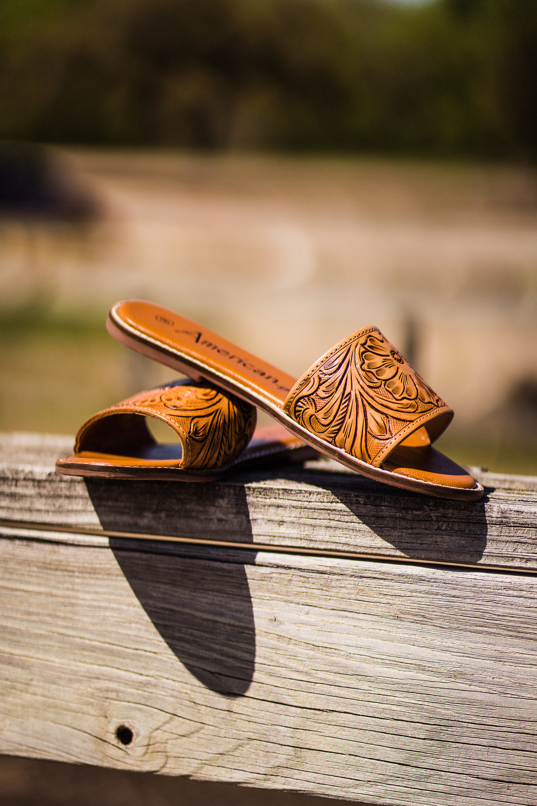 Time To Chill Leather Sandals - Leather Shoes | Middle West Apparel