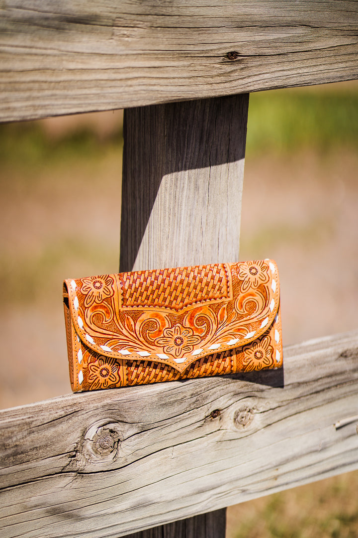 Travelling Chances Leather Wallet - Middle West Apparel