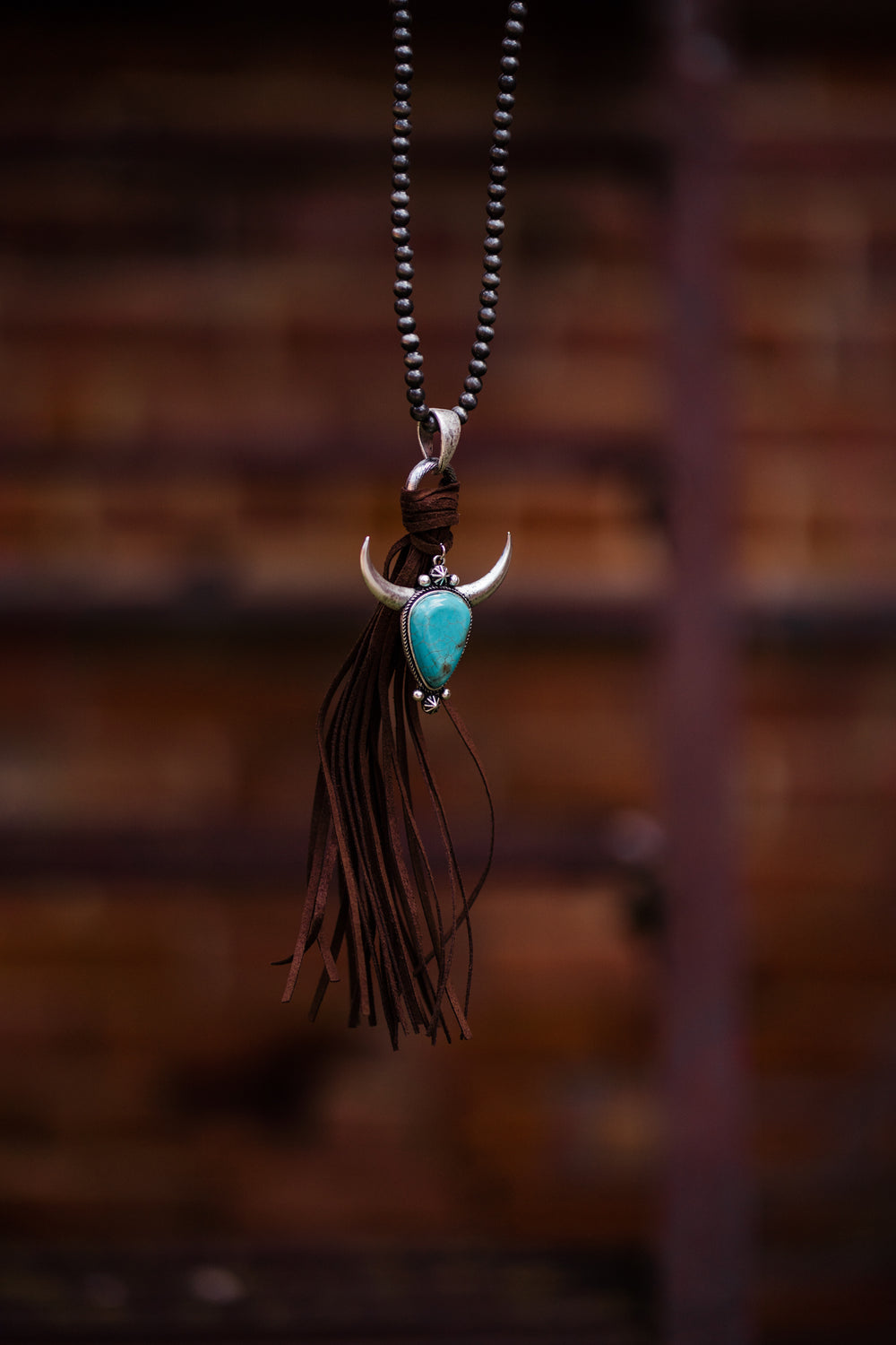 Longhorn Tassel Necklace - Middle West Apparel