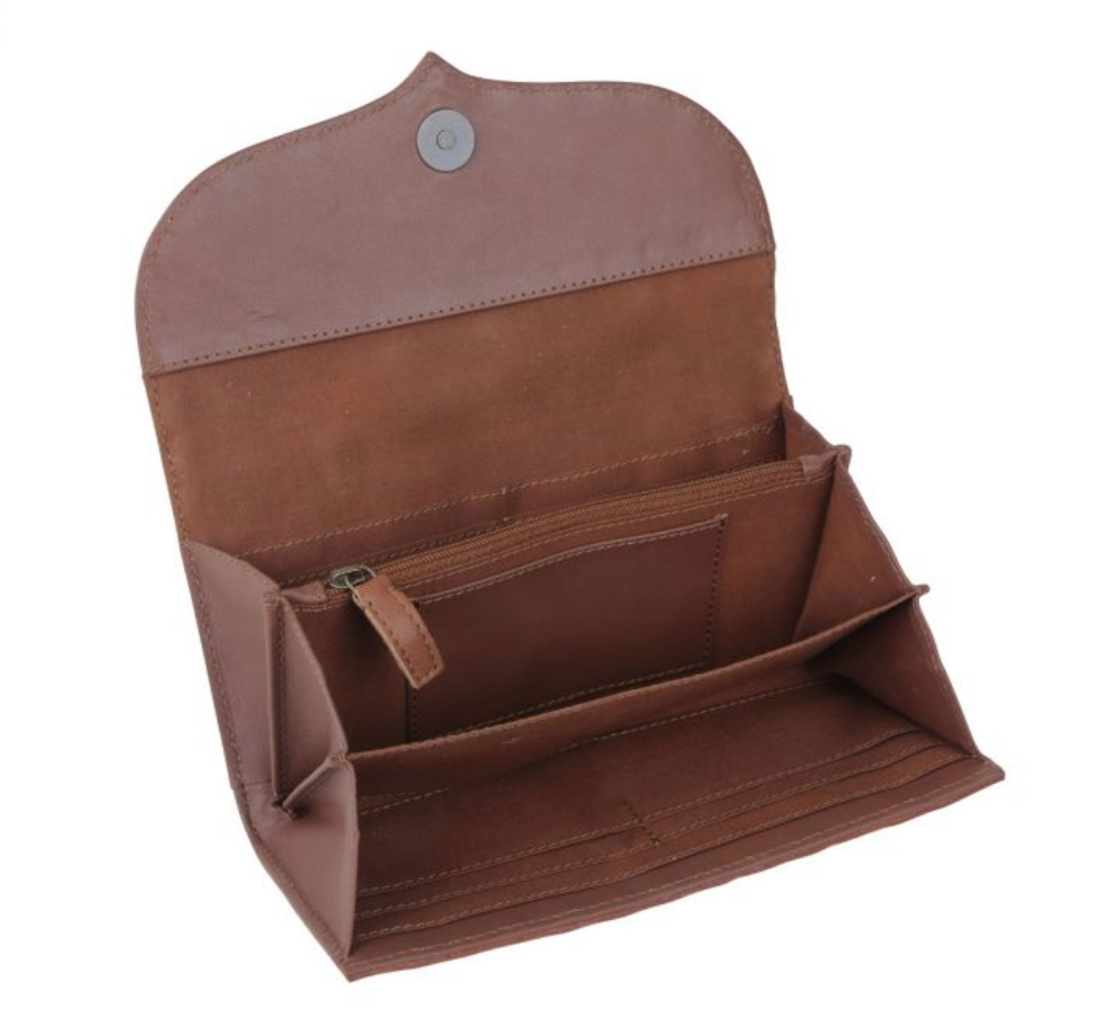 Travelling Chances Leather Wallet - Middle West Apparel