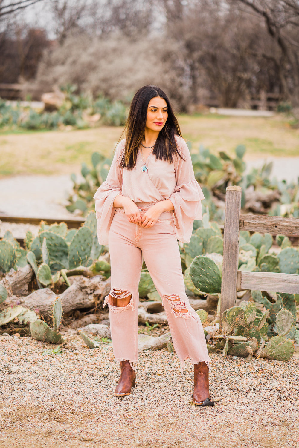 Oh So Charming Ripped Jeans - Fashion Pants For Sale | Middle West Apparel