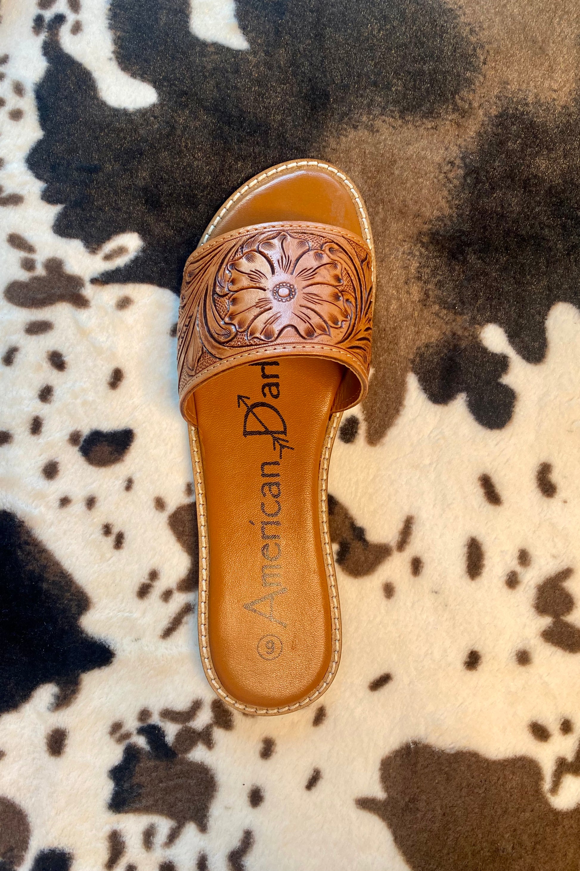 Time To Chill Leather Sandals - Middle West Apparel