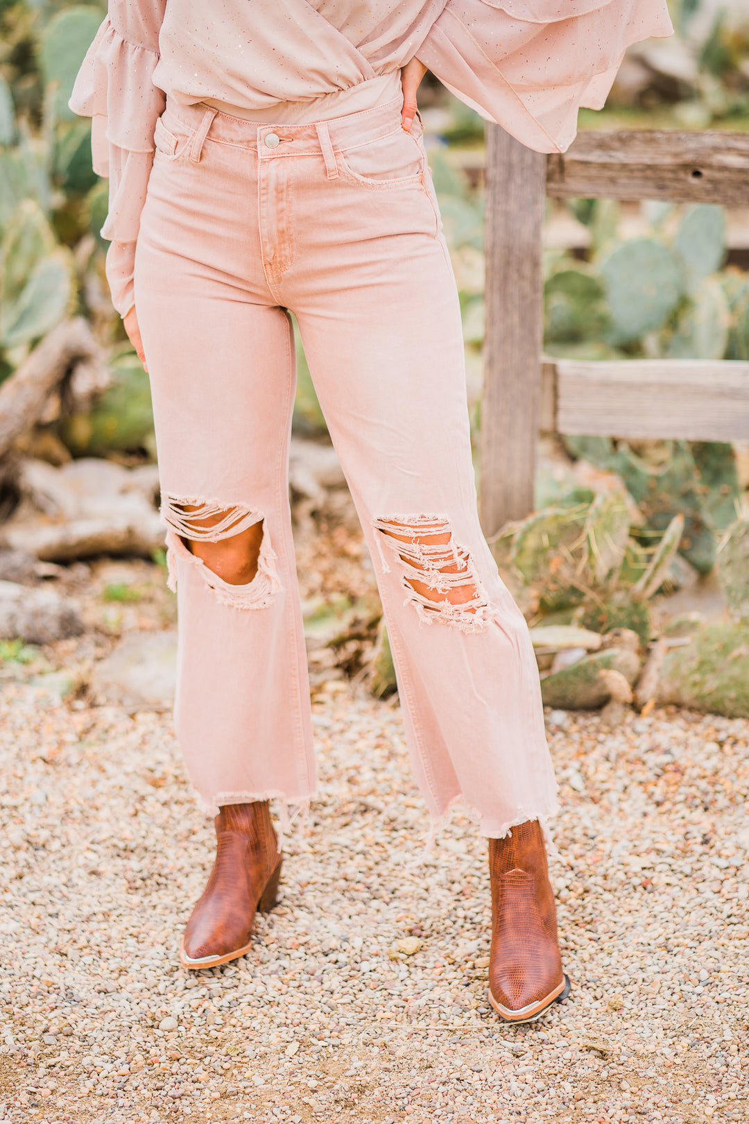 Oh So Charming Ripped Jeans - Middle West Apparel