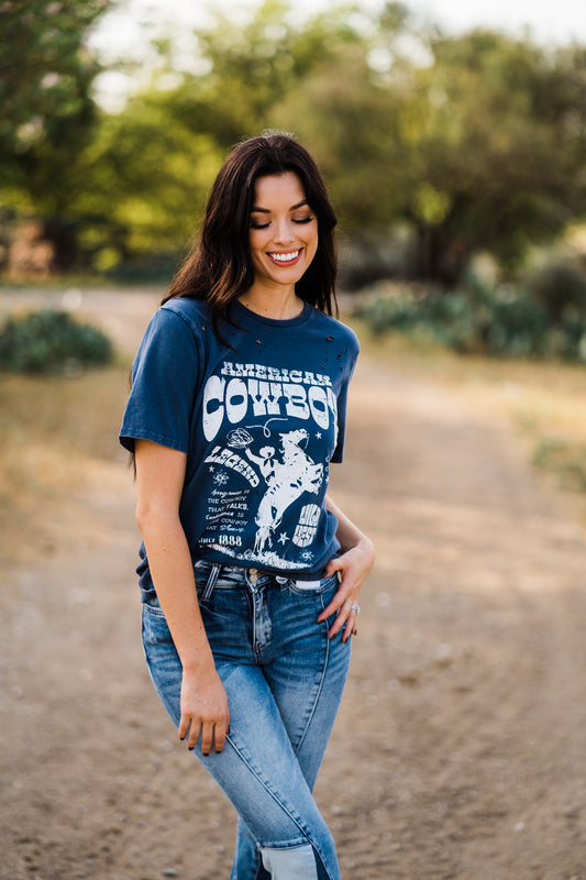 American Cowboy T-shirt - Middle West Apparel