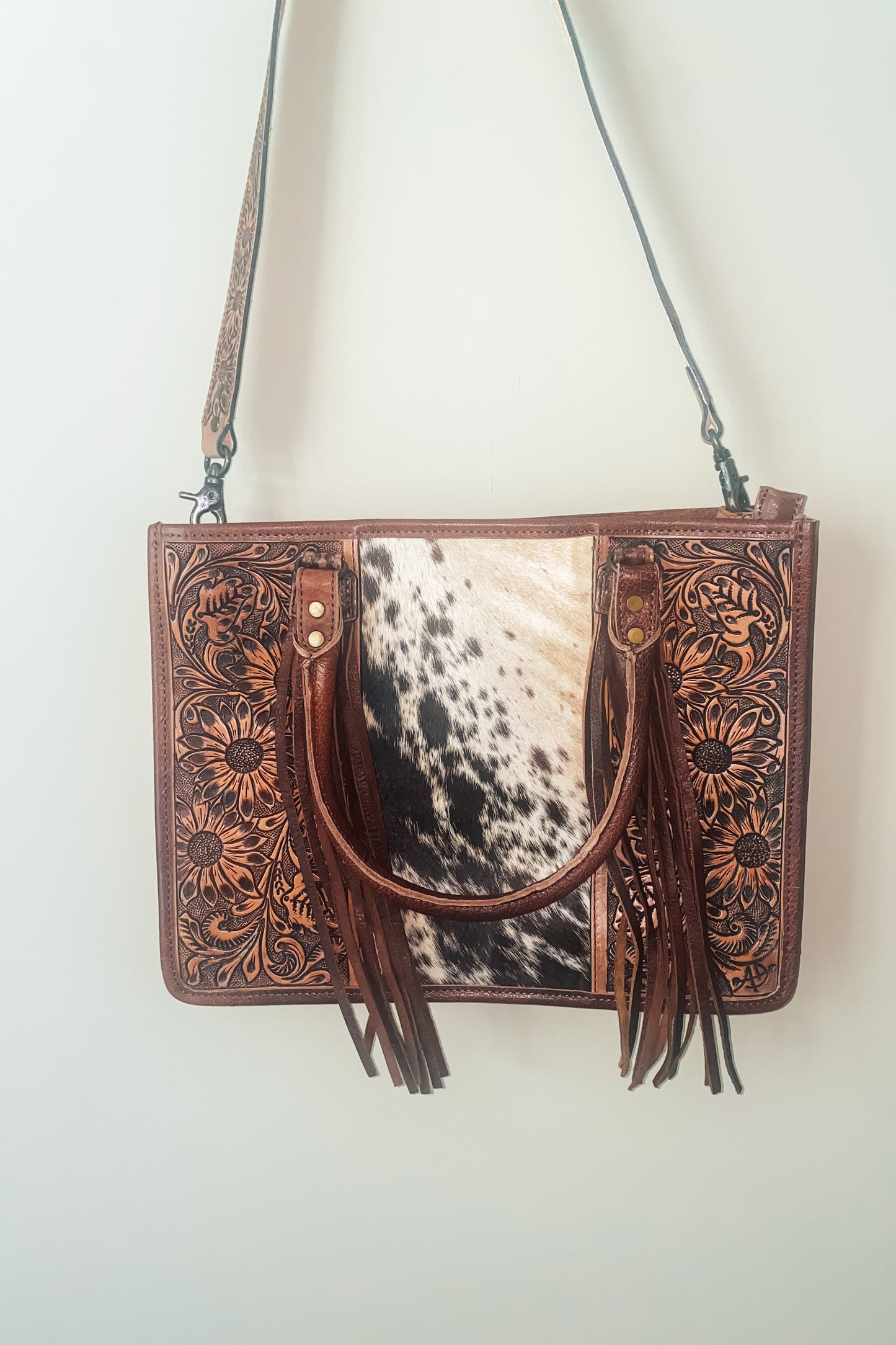 The Infamous One Leather Bag - Middle West Apparel