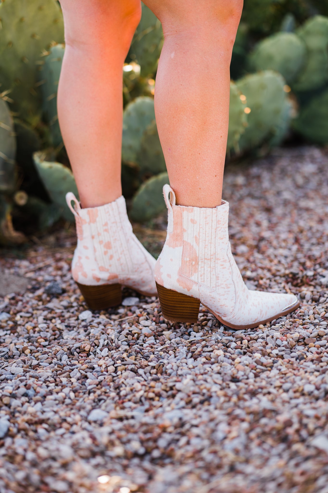 Side Stepper Ankle Boots - Leather Shoes | Middle West Apparel