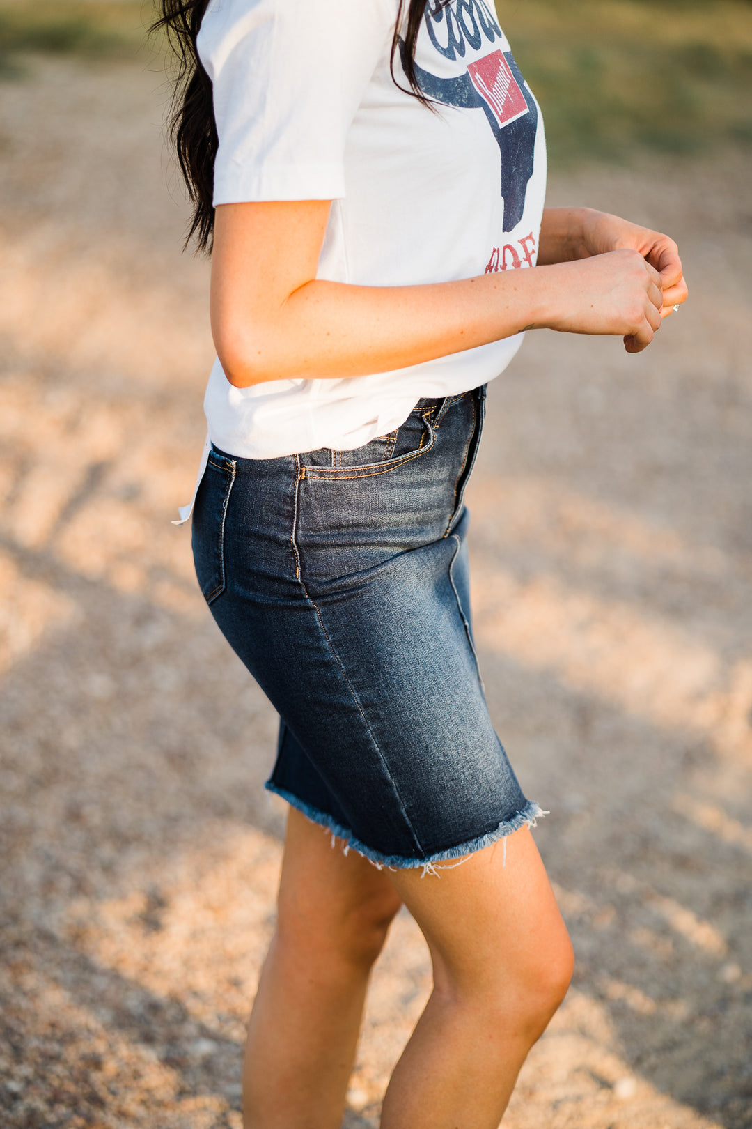 Wild West Denim Skirt - Middle West Apparel