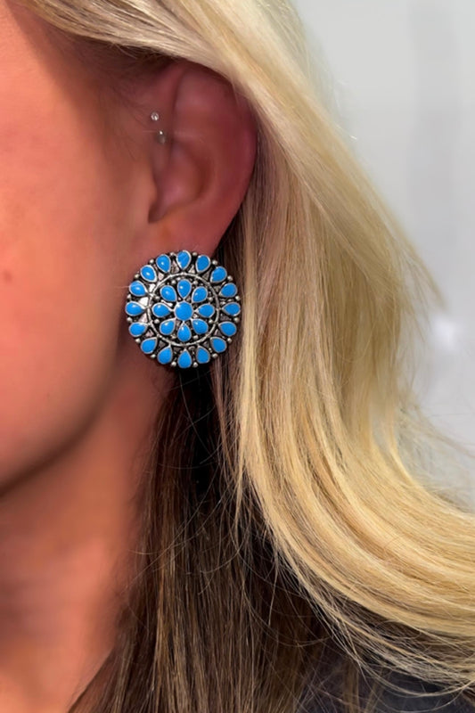 Santorini Seas Earrings - Middle West Apparel